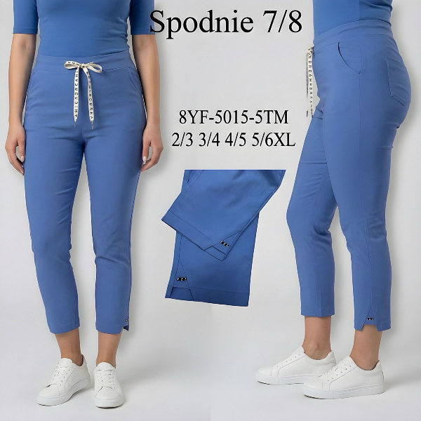 Spodnie damskie 7/8 Roz 2XL-6XL, Mix Kolor Paczka 10 szt 1